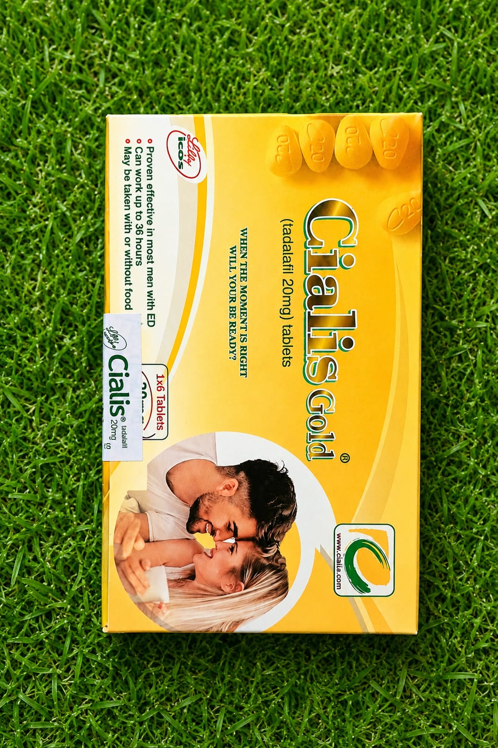 Cialis Gold 20mg Tadalafil Tablets – Original Imported Pack (6 Tablets)